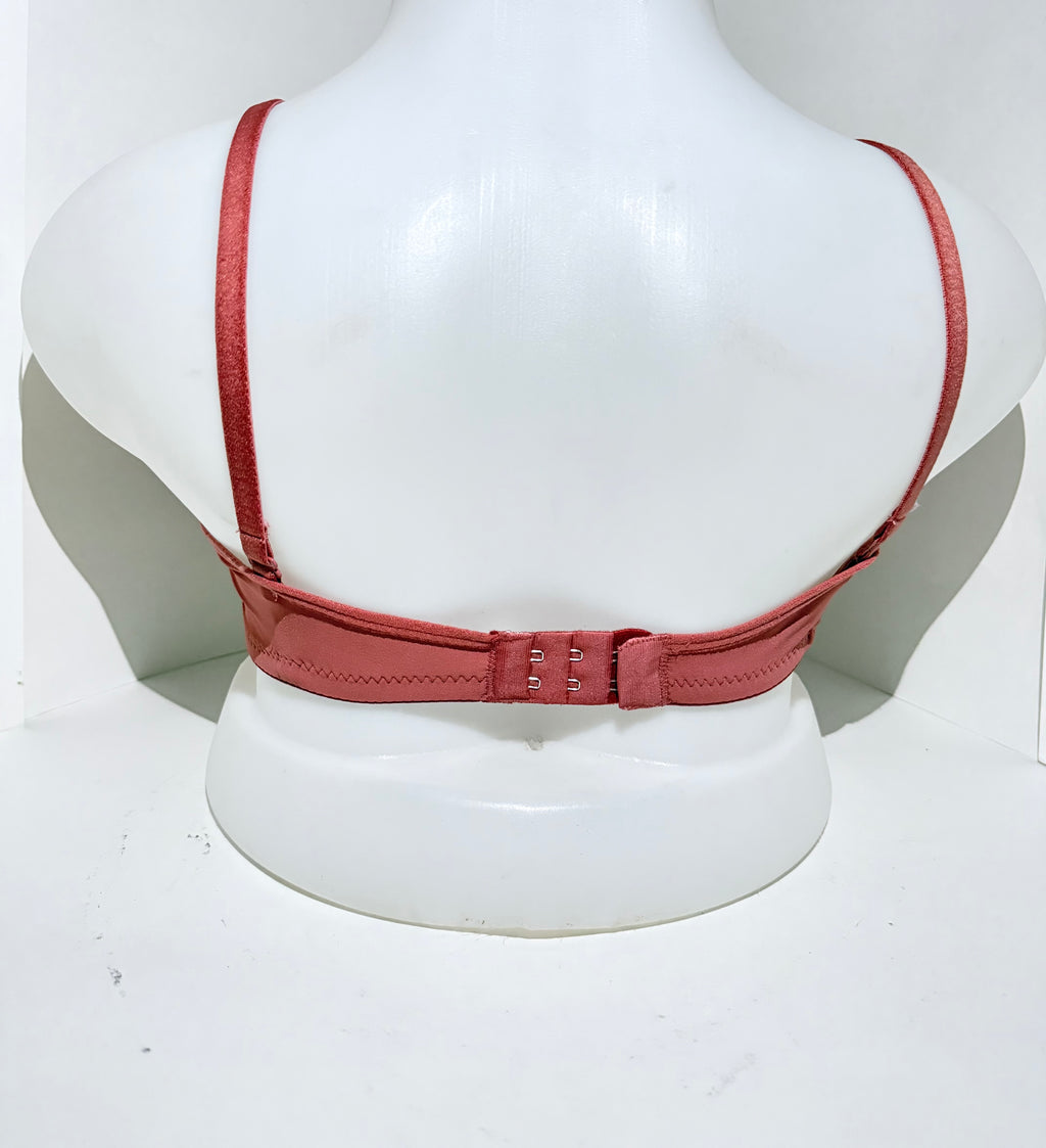 Peach Colour Nylon Polyamide Bra – Soft, Breathable & Comfortable Fit