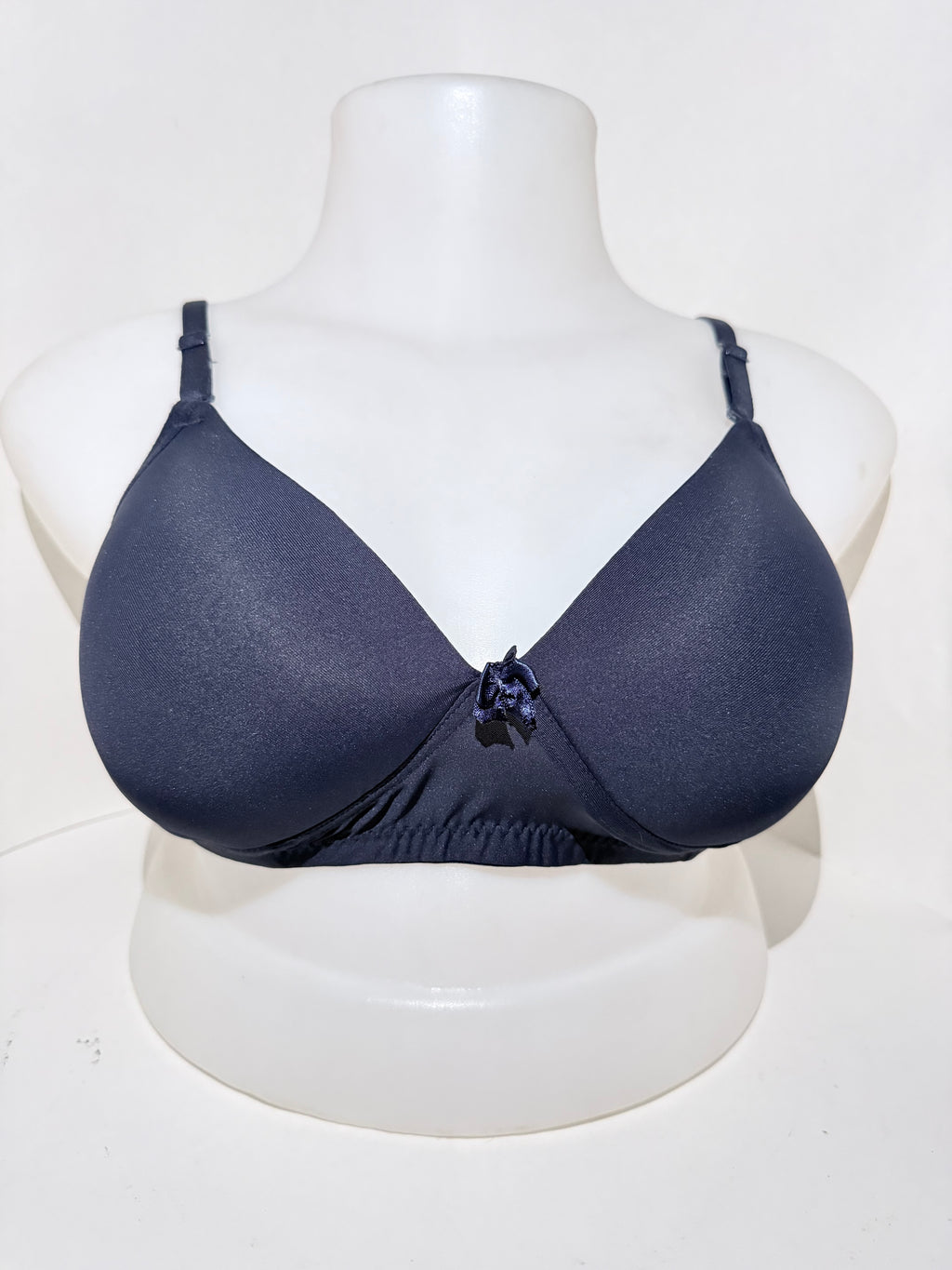 Navy Blue Colour Nylon Polyamide Bra – Soft, Breathable & Everyday Comfort