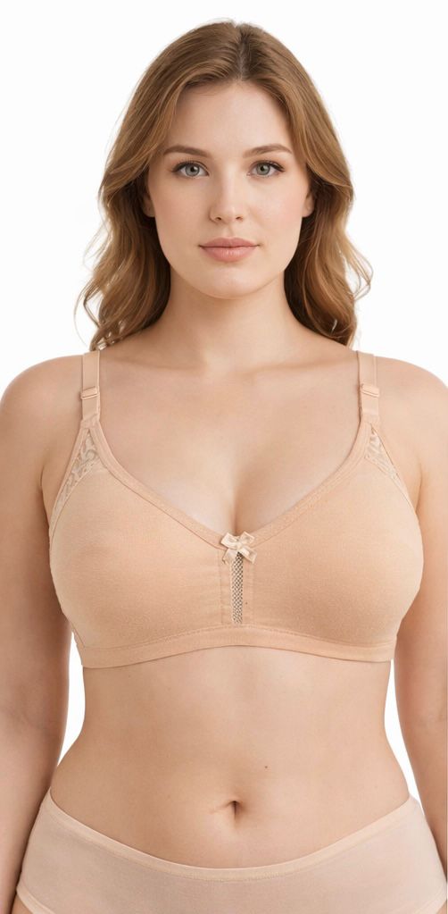 Breathable Everyday Bra - Mesh Net Detail & Ultra-Soft Comfort