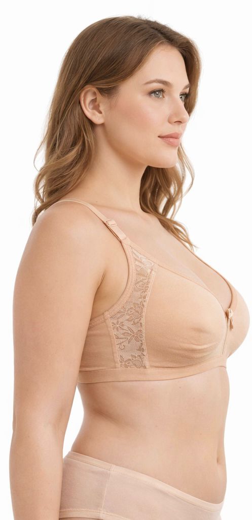 Breathable Everyday Bra - Mesh Net Detail & Ultra-Soft Comfort